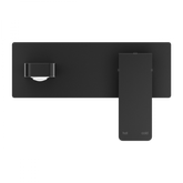 Celia Wall Combination Basin Mixer - Matte Black